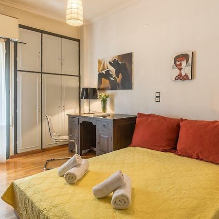 Art Deco Spacious Appartment Close To Centre Atenas Exterior foto