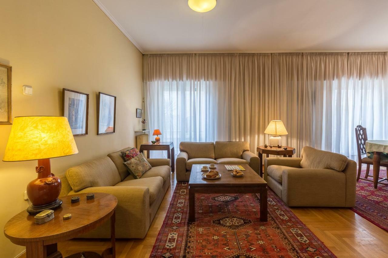 Art Deco Spacious Appartment Close To Centre Atenas Exterior foto