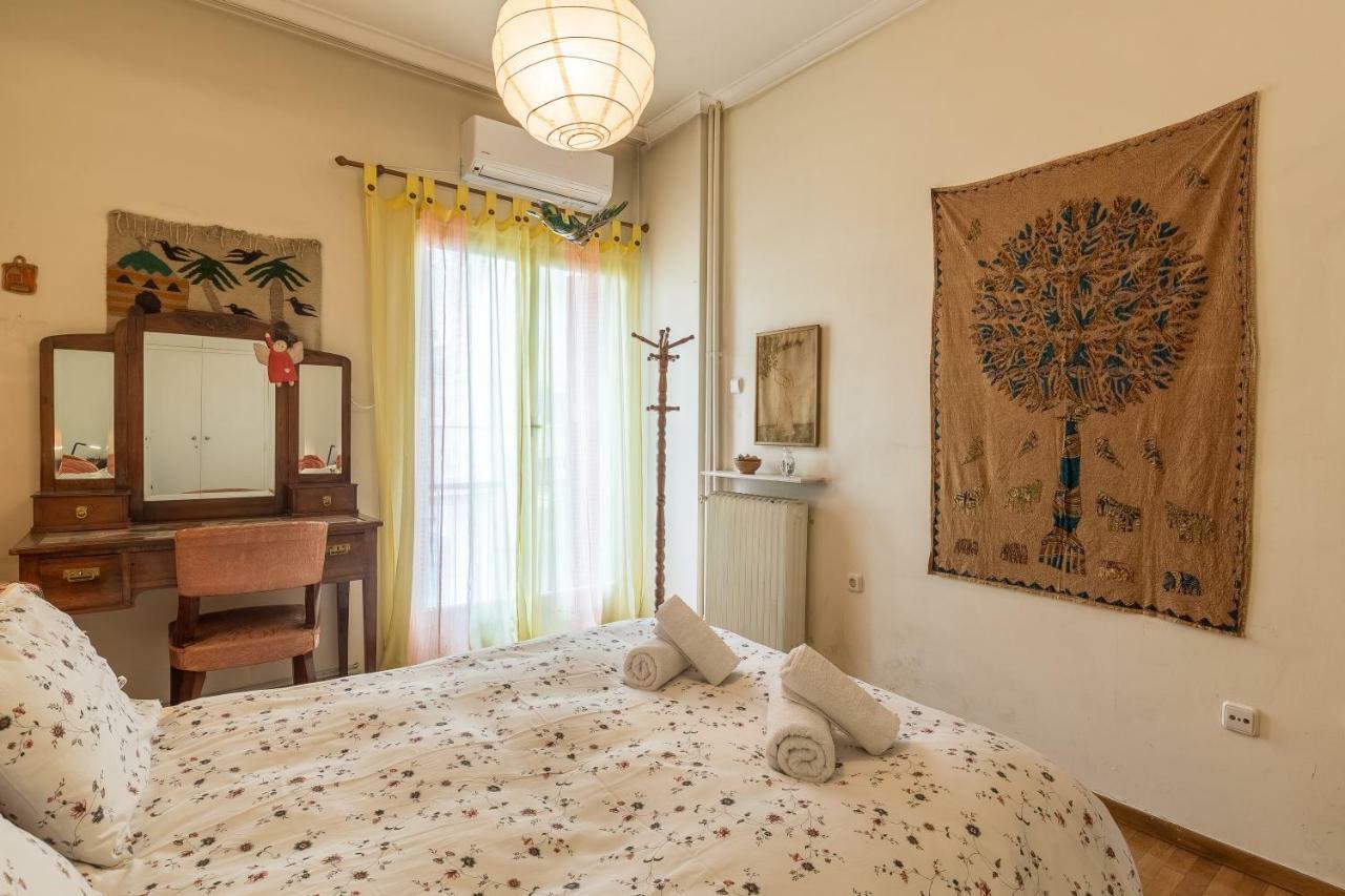 Art Deco Spacious Appartment Close To Centre Atenas Exterior foto