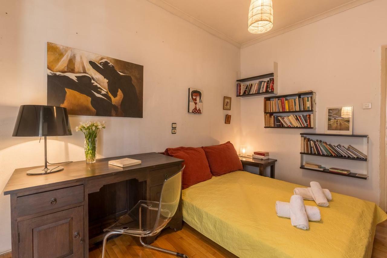 Art Deco Spacious Appartment Close To Centre Atenas Exterior foto